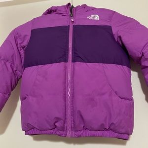 Girls The North Face Moondoggy 550 Fill Down Coat